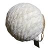 Image 2 : 12 Pcs Ball Knitted 4.5" Cream, 48 Pcs Ball Fabric Black/White (Christmas Forever - XM-JC6261, XM-BA
