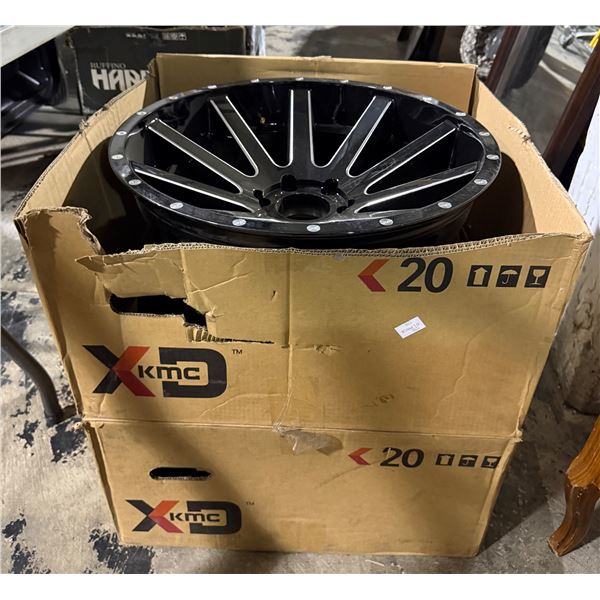 Set of 2 - KMC XD Series Alloy Wheels (Size: 20" x 10") - G-BLK MILL
