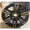 Image 5 : Set of 2 - Ruffino Hard Heavy Duty Alloy Wheels (17 x 9") - Satin Black - Milled Window