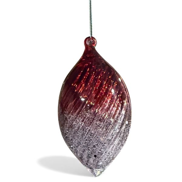 2 Boxes (24 Pcs) Orn Shiny Onion 3x5" (Christmas Forever - XM-MS5399)