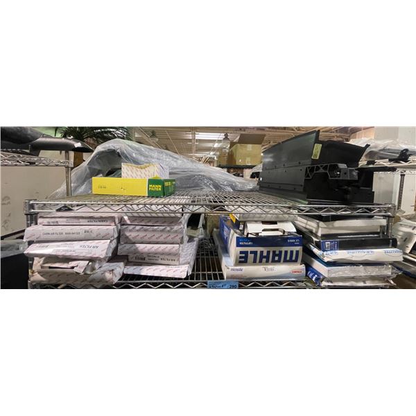 2 Shelves Auto Parts Assortment - Air Filter (various brands)