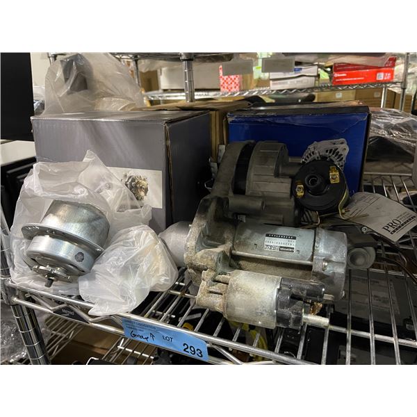 Automotive Components: Starter and Alternator Assembly - Mopar & Other Brands