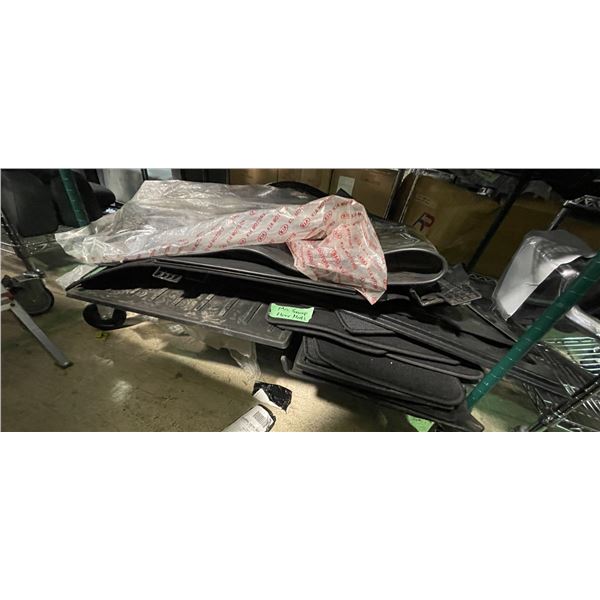 Mixed Group of Floor Mats Includes Kia and Others Brands