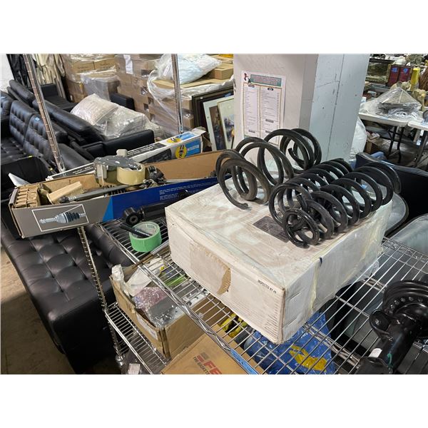 Mixed Suspension Parts - Coil Springs and Bilstein Shock