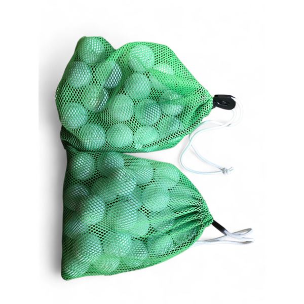 2 Mesh Bags of Titleist Assorted Models Golf Balls