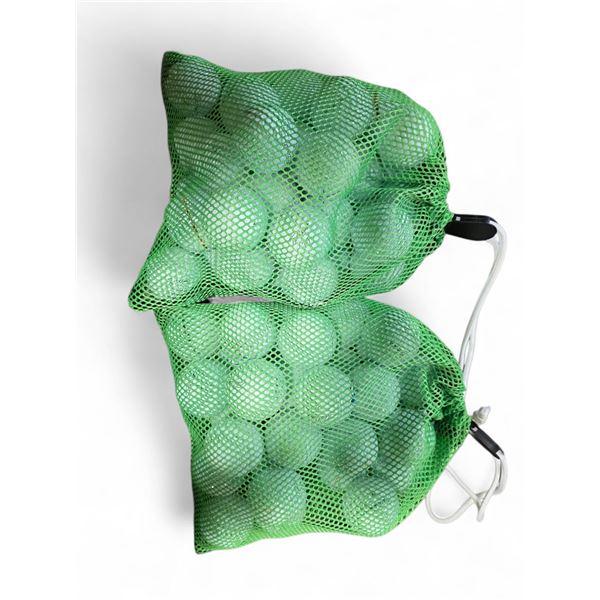 2 Mesh Bags of Titleist Assorted Models Golf Balls