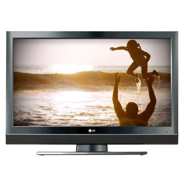 Group of 5 LG HDTV 37LC50C (Tested, Powers On) - As Is