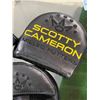Image 2 : Group of 3 - 2 Scotty Cameron Milled Putters headcover and 1 Titleist Scotty Cameron Super Select pu