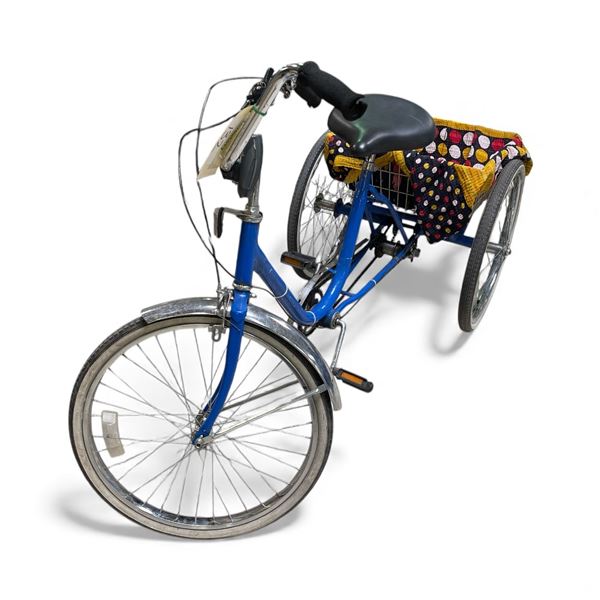 Movie Set Dec Shimano PPS3 Tricycle Vintage Bike w/ Basket