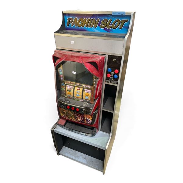 Vintage Pachin Slot Casino Machine - w/ Keys, Working Condition