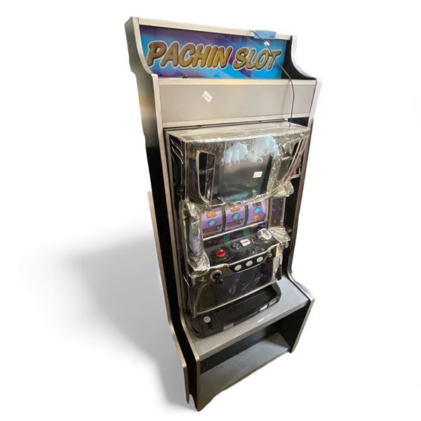 Vintage Pachin Slot Casino Machine - w/ Keys, Working Condition