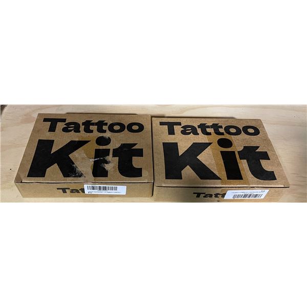 Group of 2 NEW Set Hawink Tattoo Kit - Retail Total Value $139.100