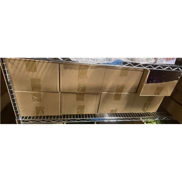 8 Boxes Purple Glitter Starburst Ornaments (Christmas Forever - XM-HS3076)