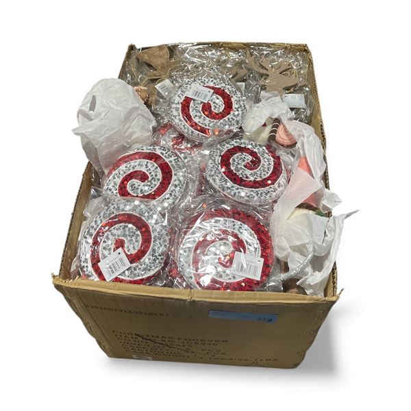 Full Box of Various Style Decorative Ornament (Christmas Forever - various model)