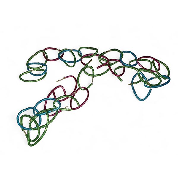 Large Group - 3 Boxes of Glitter Ring Garland - (Christmas Forever - XM-G6516)