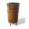 Image 1 : Vintage Curved Wooden Chest with 7 Drawers - Approx H50" x W27" x D15"