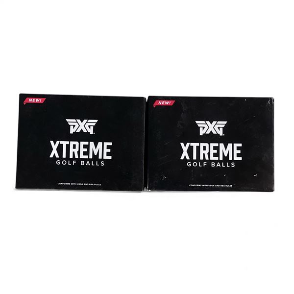 NEW - Parsons Xtreme Golf (PXG) Gold Balls Set of 24 pcs