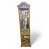 Image 1 : Vintage Wooden Glass Display Cabinet w/ Lights