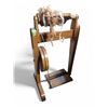 Image 3 : Antique Wooden 3ft Spinning Wheel