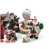 Image 3 : Christmas Decor Figurines - includes approx. 20 pcs of Assorted Santa Claus & Christmas Figurines (a