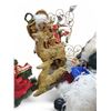 Image 5 : Christmas Decor & Figurines - includes Set of Golden 16" Reindeer Figurines/Animated Santa Claus Fig