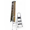 Image 1 : 4 Ladders - Includes Two 8 ft and Mixed Sizes