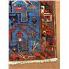Image 2 : Authentic Handmade Persian Rug - Zanjan (Tarom) - Made in Iran - Dimensions: 6.3' Ã— 4.1' f