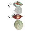 Image 2 : NEW Christmas Tree Ornaments - includes Assorted Glass Balls (4 Boxes of approx. 12 pcs each)/  Glit