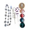 Image 1 : NEW Christmas Glass Balls & Ornaments - includes approx. 17 Assorted Boxes of 12 pcs each