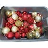 Image 3 : Group of 3 Bins of Assorted Christmas Glass Balls Tree Ornaments