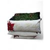 Image 1 : Bin of Christmas Deco includes Artificial Tree Parts with Lights & Pair of Decorative White Cushions
