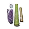 Image 1 : NEW Christmas Deco Tubing & Mesh - includes Purple, Silver & Green Flex Tubing (approx. 100 pcs)