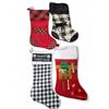Image 1 : NEW Christmas Assorted Decorative 20" Socking - includes 4 Boxes of approx. 12 pcs each