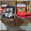 Image 2 : NEW Christmas Assorted Decorative 20" Socking - includes 4 Boxes of approx. 12 pcs each