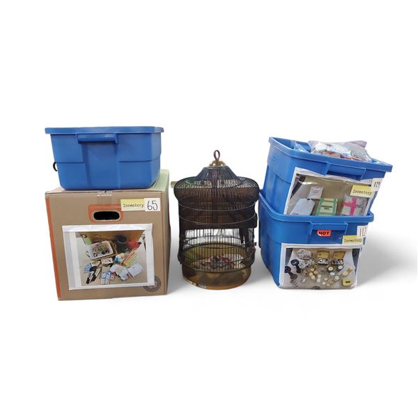 Movie Set Dec Deco & Supplies - includes Bird Cage, Candles, Phone Accessories & More