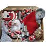 Image 2 : Box of NEW Christmas Decor - includes Bows, Ornaments & More