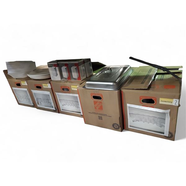 Movie Set Dec NEW Restaurant Equipment Supplies - approx. 50 pcs