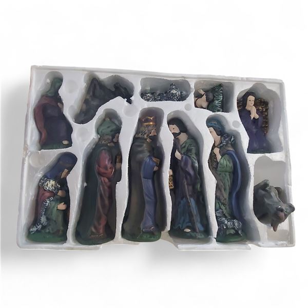 Vintage Newbury Porcelain Nativity Collection