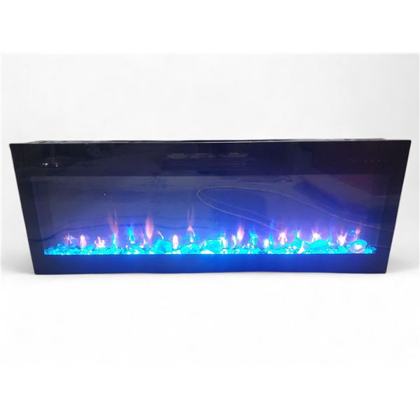 50" Wall Mount Electric Fireplace, Model: RV48P80L-C5 (Tested to power on - sold as is) - Approx. H1