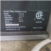 Image 3 : Dynasty Electric Fireplaces EF58US - (Tested to power on - sold as is) - Approx. H31" x 37"