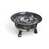 Image 4 : Outdoor Patio Bundle Includes 4 Folding Chairs and Fire Pit