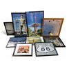 Image 1 : 9 Pcs Collection of Framed Tulsa & Route 66 Landmark Photographs