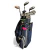 Image 1 : Remington Blue Golf Bag with Assorted Clubs