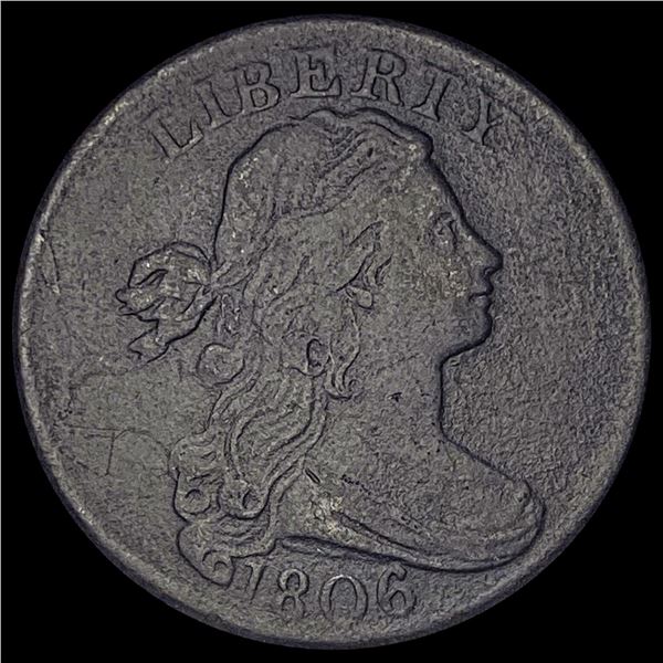 1806 Draped Bust Large Cent NEARLY  UNCIRCULATED