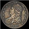 Image 1 : 1830 Capped Bust Half Dollar NEARLY  UNCIRCULATED