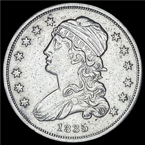 1835 Capped Bust Quarter CLOSELY UNCIRCULATED