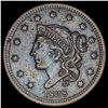 Image 1 : 1838 Braided Hair Large Cent CLOSELY  UNCIRCULATED