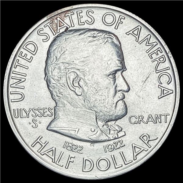 1922 Silver Half Dollar Grant CLOSE UNC