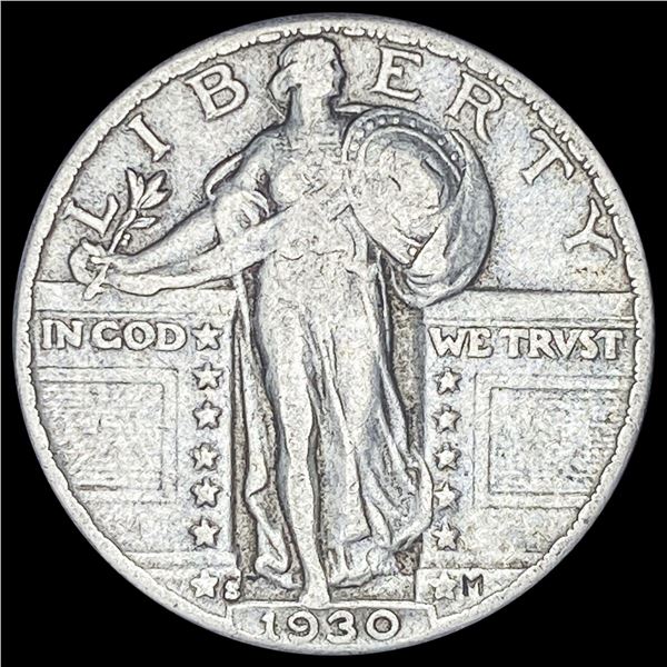 1930-S Standing Liberty Quarter NEAR UNC