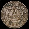 Image 2 : 1869 Copper 2 Cents CLOSELY UNCIRCULATED